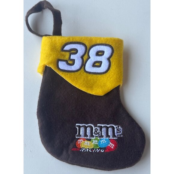 MIXED Lot of 4 NASCAR THEME Mini Christmas Stockings Multicolored 5.5" Tall - Picture 7 of 8